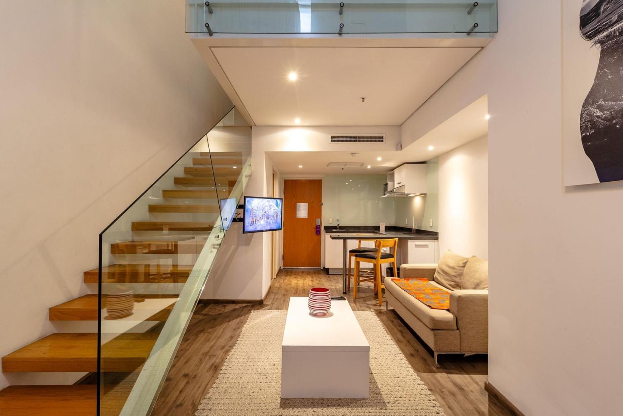 Hotel Camino Real Puebla Angelopolis Extérieur photo A duplex apartment at The Met